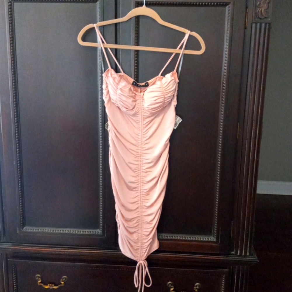 Pale pink dress